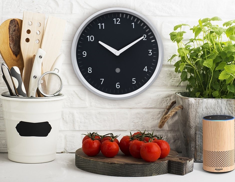 Echo Wall Clock/ رونمایی از ۱۲ محصول هوشمند آمازون برای خانه شما / عکس