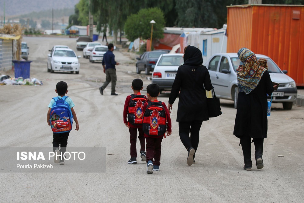 بازگشایی مدارس در سرپل‌ذهاب