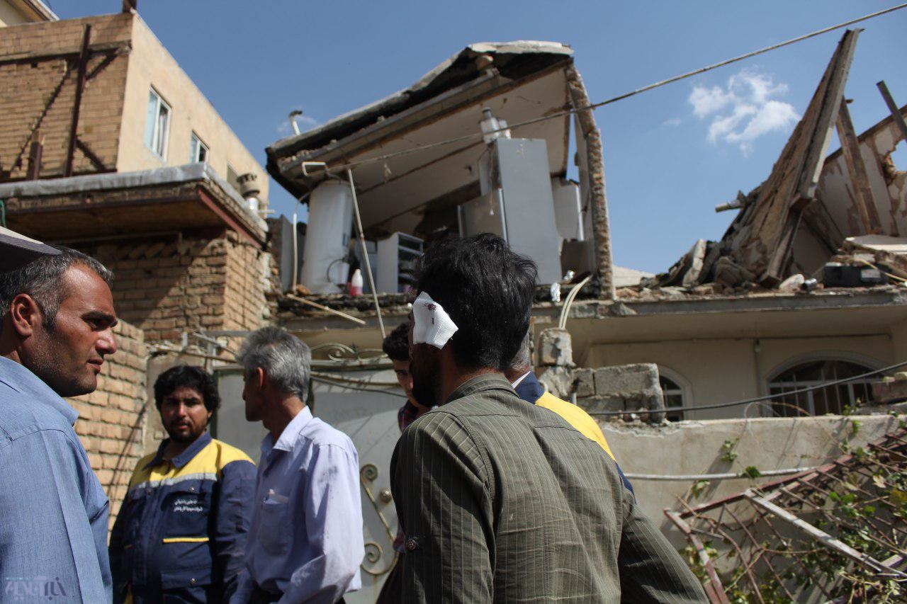 انفجار منزل مسکونی در سنندج