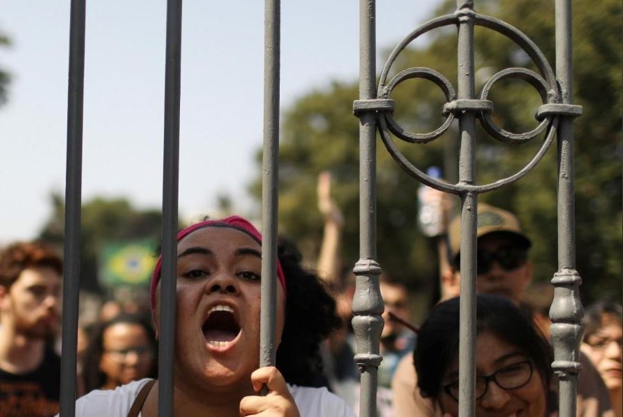 تظاهرات اعتراضی به آتش سوزی موزه ملی برزیل