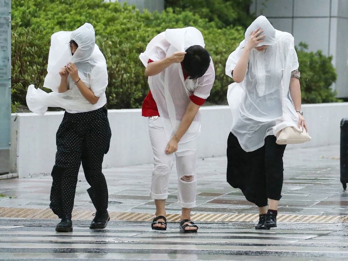 خسارات توفان جبی در ژاپن
