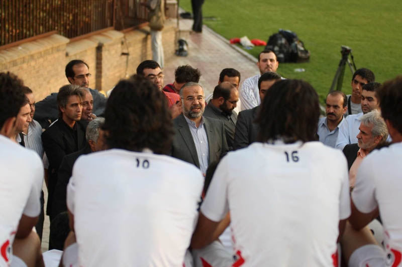 گزارش تصویری از دیدار انصاری‌فرد و کاشانی