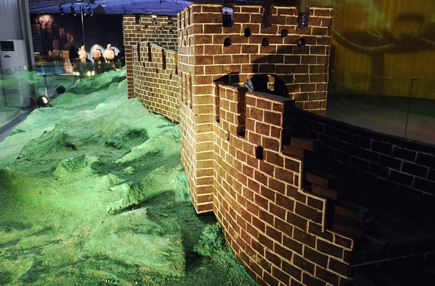 تصاویری از پارک سرگرمی شگفت‌انگیز شکلاتی در چین ساخته شده از 80000 کیلوگرم شکلات