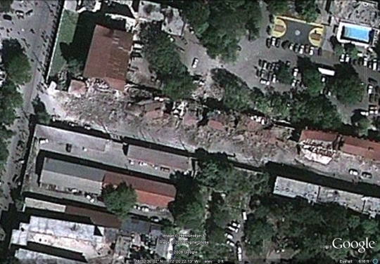 تصاویر ماهواره‌ای از زمین‌لرزه هائیتی 