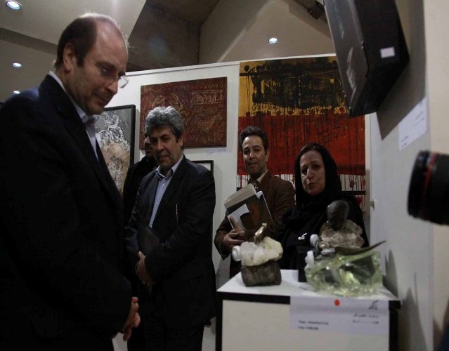 گزارش تصویری از افتتاح نمایشگاه هفت نگاه