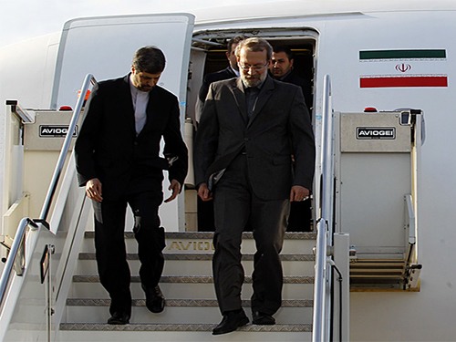 دیپلماسی لاریجانی در صربستان و سوئیس در 8 فریم