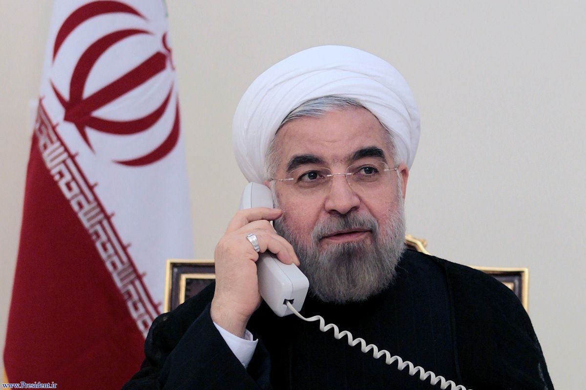 تماس تلفنی رئیس جمهور لبنان با روحانی/ حادثه تروریستی مقابل سفارت  ایران را محکوم می کنیم