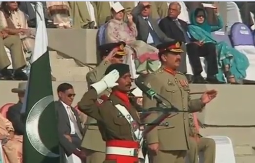 مراسم سوگند فرمانده جدید ارتش پاکستان