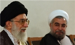 دیدار حجت الاسلام روحانی رئیس جمهور منتخب مردم با رهبر معظم انقلاب اسلامی