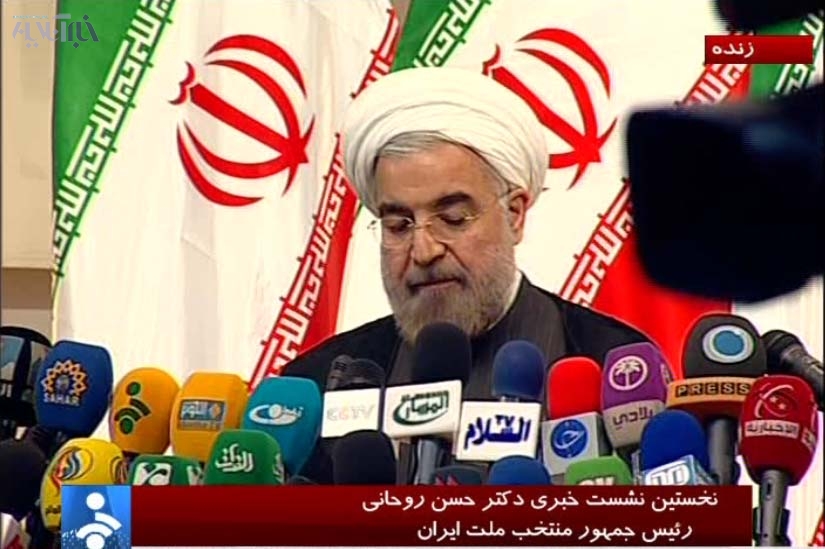 تشکر روحانی از رهبر معظم انقلاب/این انتخابات آغاز فصل نو بود، گویی همه می​گفتند غصه​ها به سر آمده/2 