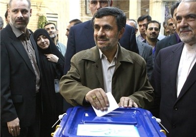 احمدی نژاد رای داد
