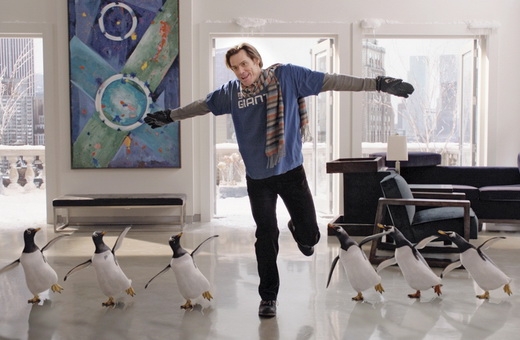 جیم کری با شش پنگوئن‌ به تلویزیون می‌آید / گزارش فیلم‌های آخر هفته