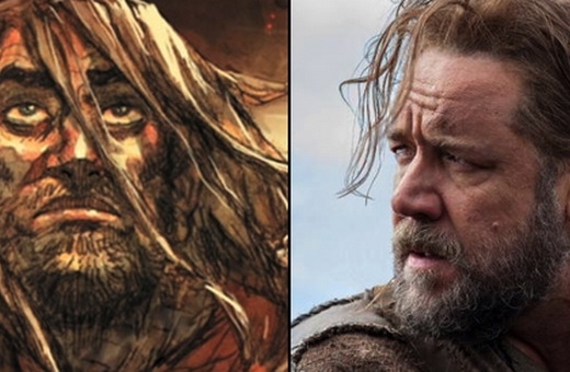 تازه‌ترین عکس‌های فیلم «نوح» با بازی راسل کرو