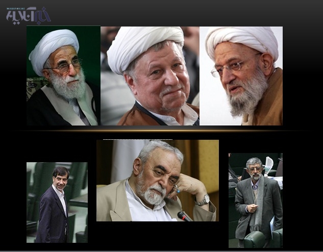 تعریف هاشمی رفسنجانی، جنتی، مهدوی کنی، عسگراولادی و 16 نفر دیگر از اعتدال