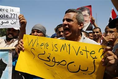 پیام جمعه انکار در مصر؛ رای من کجاست؟