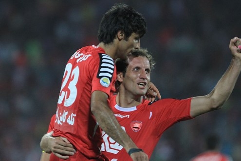 گل پرسپولیس به تراکتورسازی