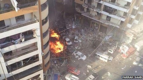 جزئیات بیشتری از انفجار مهیب در ضاحیه لبنان