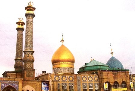 عکسی از حرم حضرت عبدالعظیم حسنی(ع) متعلق به بیش از یک قرن پیش