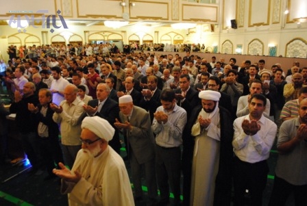 نماز عید فطر در مرکز اسلامی انگلیس