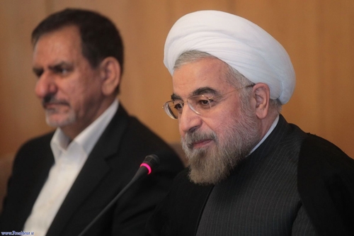 روحانی در آخرین جلسه با وزرای کابینه احمدی نژاد:دولت تدبیر و امید خود را از دولت گذشته جدا نمی‌بیند