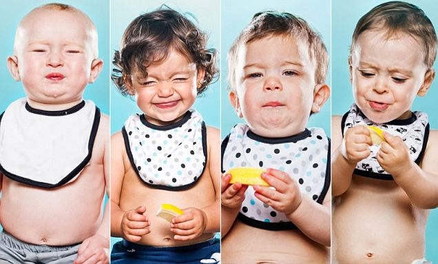 واکنش دیدنی چهره کودکانی که برای اولین بار لیموترش می خورند!