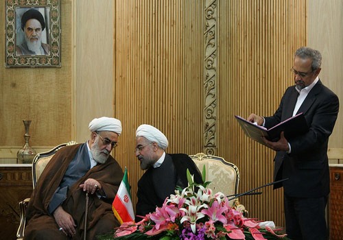 حاشیه های بدرقه روحانی قبل از سفر به نیویورک