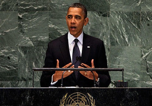 اوباما در سازمان ملل:‌ آمریکا به حق مردم ایران در داشتن انرژی صلح آمیز هسته ای احترام می گذارد