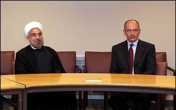 روحانی در دیدار با نخست وزیر ایتالیا: تحریم​ها علیه ایران غیرقانونی و غیر انسانی است