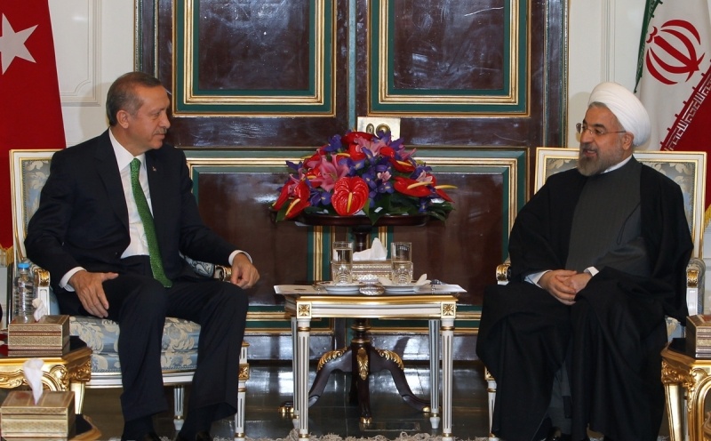 روحانی در دیدار با اردوغان: در مسایل مهم منطقه​ای اشتراک نظر داریم