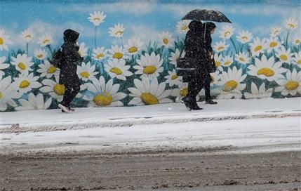 برف و باران تا چهارشنبه مهمان کشور است/هوای تهران سردتر می شود