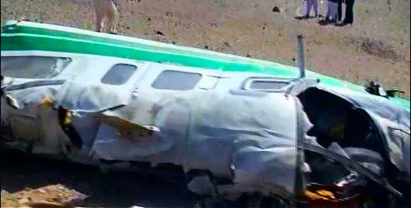 این هواپیمای سقوط کرده نیروی انتظامی در سیستان و بلوچستان است