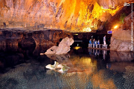  بزرگترین غار آبی جهان در ایران