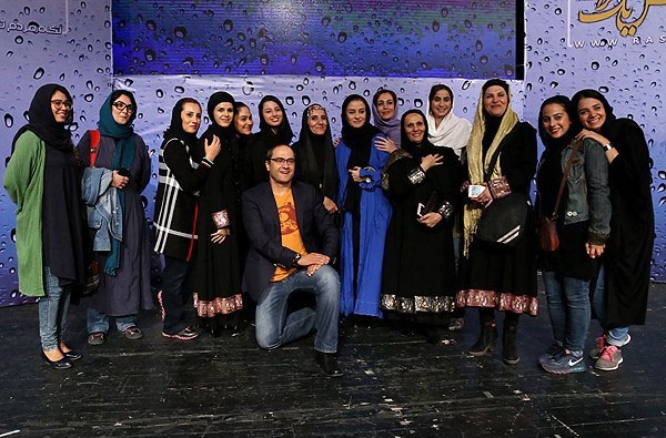 فردوسی پور، مریلا زارعی، رامبد جوان و کتایون ریاحی در اختتامیه جشنواره فیلم های موبایلی 
