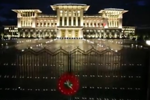 فیلمی از کاخ 350 میلیون دلاری اردوغان