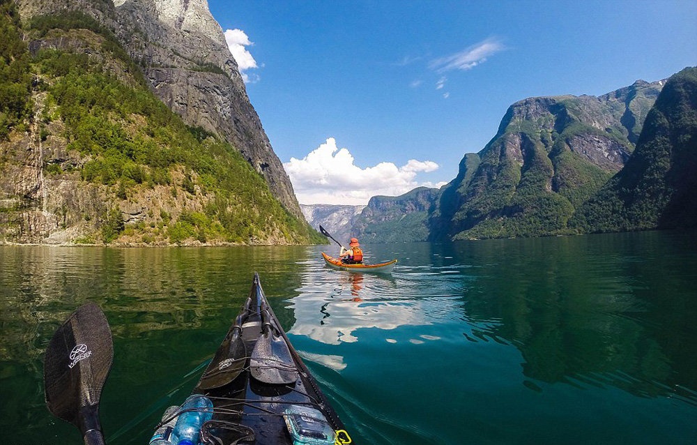 طبیعت نروژ از چشم یک قایقران