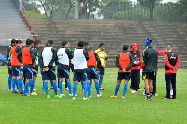 ادامه تمرین آماده سازی تیم ملی در آفریقای جنوبی