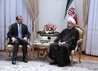 روحانی در دیدار با رئیس مجلس عراق: برقراری امنیت مراسم اربعین، قدرت‌نمایی بزرگ دولت و ملت عراق بود