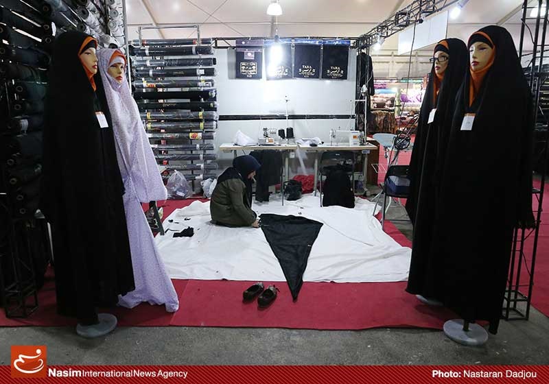 تصاویری از نمایشگاه پوشاک ایرانی-اسلامی