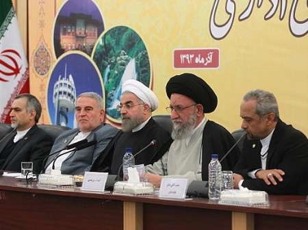 روحانی: اداره مدارس به مردم واگذار می شود/ با وجود سقوط نفت و ادامه تحریم، توان اداره کشور را داریم