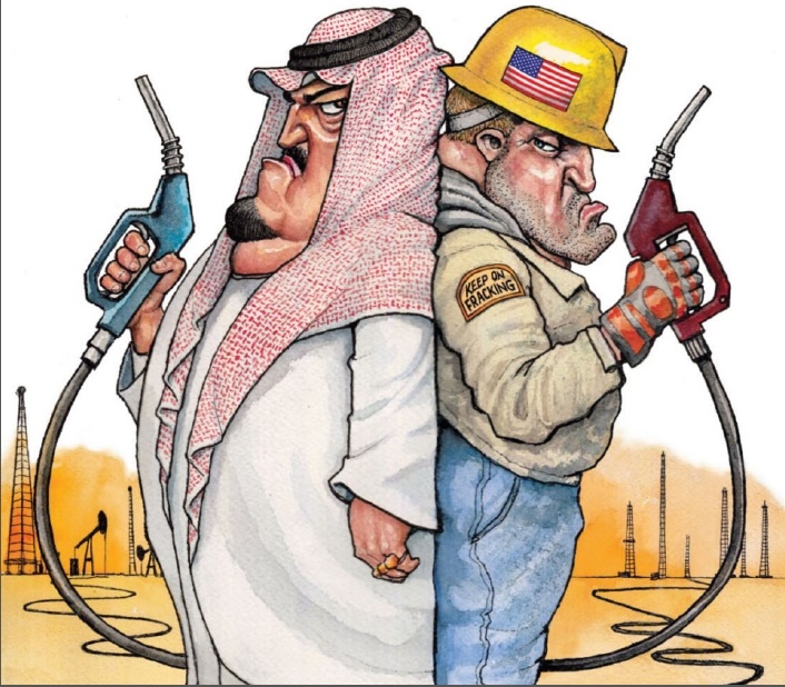جنگ نفتی عربستان و امریکا در بازار/ بحران برای دلار در راه است؟
