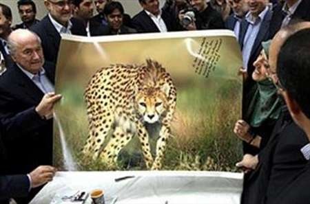 رونمایی از نماد یوزپلنگ ایرانی در جام‌جهانی