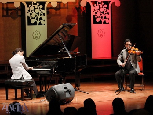 عکس‌های کنسرت دو نوازنده‌ای که یاد همایون خرم را زنده کردند