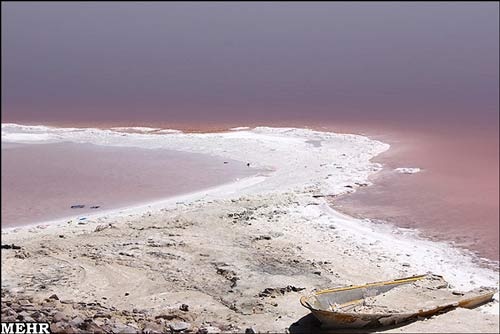 کاشت گیاهان شورپسند برای جلوگیری از انتشار ریزگردها در دریاچه ارومیه