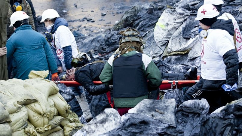 فیلمی از درگیری‌های مرگبار در اوکراین