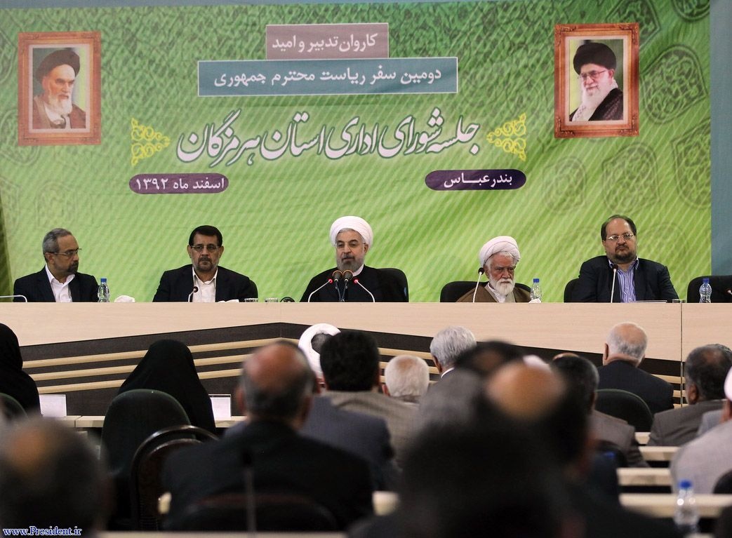وعده های روحانی در دومین سفر استانی /قول های عملیاتی دولت برای توسعه کشور