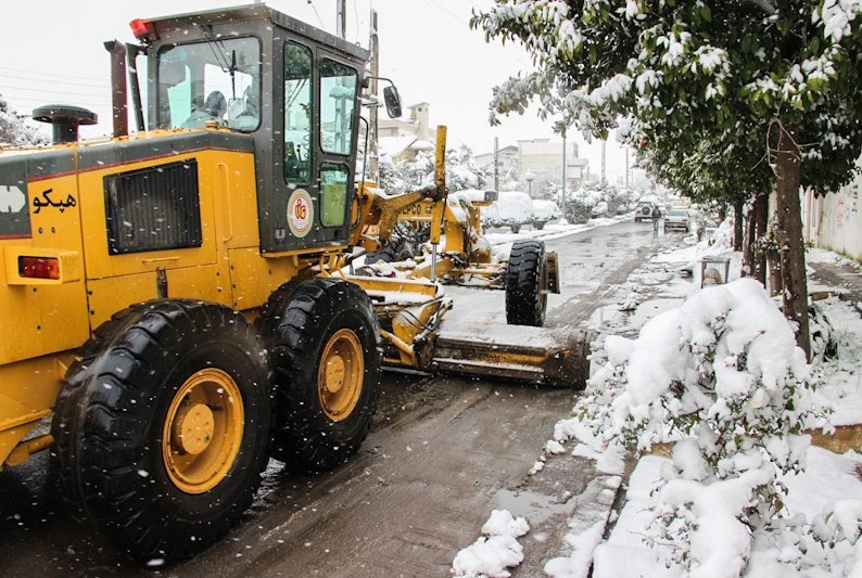 جاده های برفی