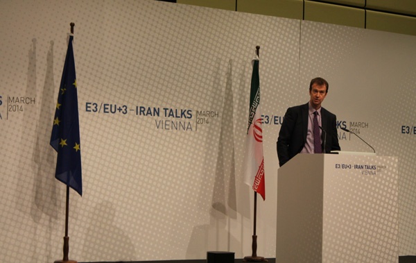 سخنگوی اشتون: پیشرفت مذاکرات دلگرم کننده است /دیدارهای اشتون در ایران با ظریف هماهنگ نشده بود