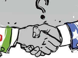 کاریکاتور/ رابطه با آمریکا!