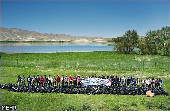 مردم به داد تالاب قوری گول رسیدند