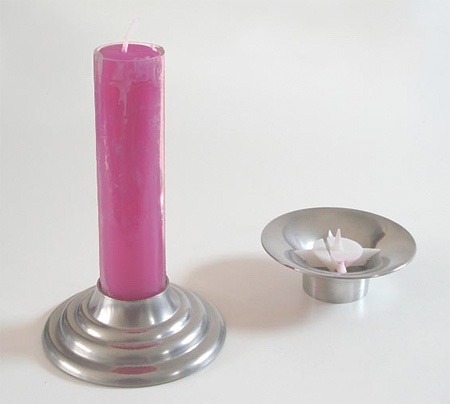 خلاقیت و صرفه جویی در مصرف شمع / شما چطور شمع مصرف می کنید